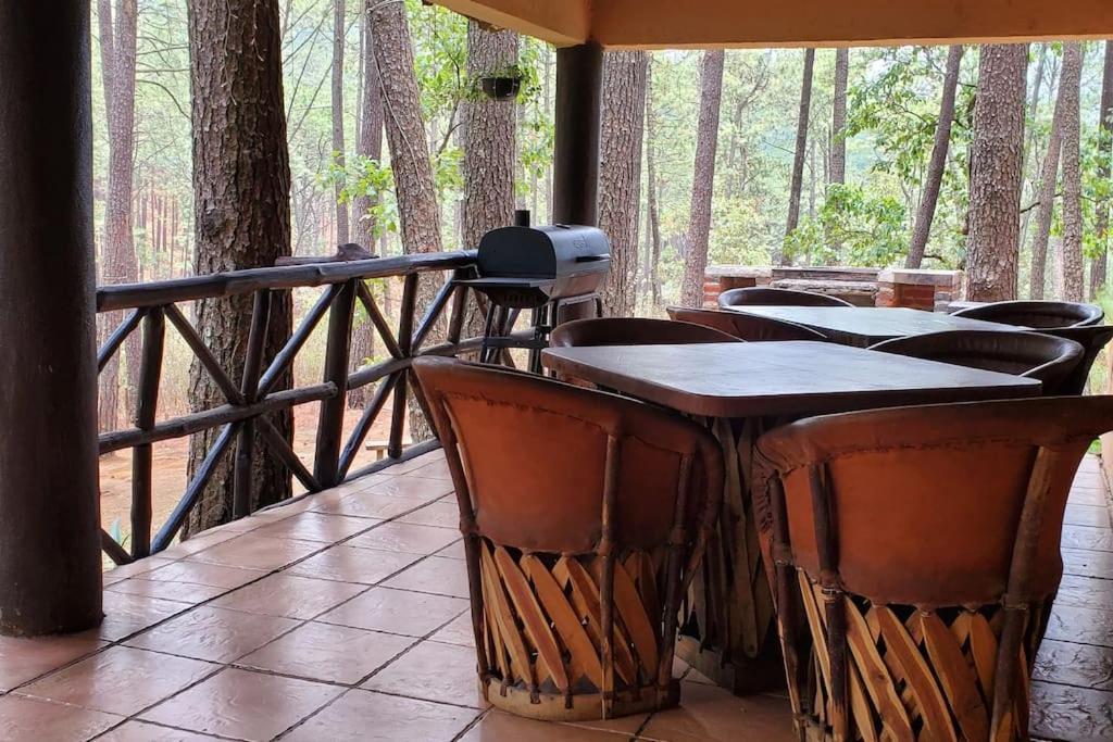 Cabana Rustica A 1Km De Cascada Mazamitla Bagian luar foto