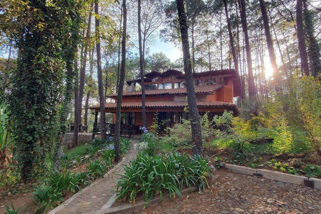 Cabana Rustica A 1Km De Cascada Mazamitla Bagian luar foto
