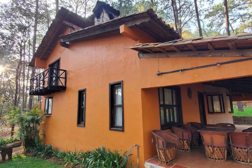 Cabana Rustica A 1Km De Cascada Mazamitla Bagian luar foto
