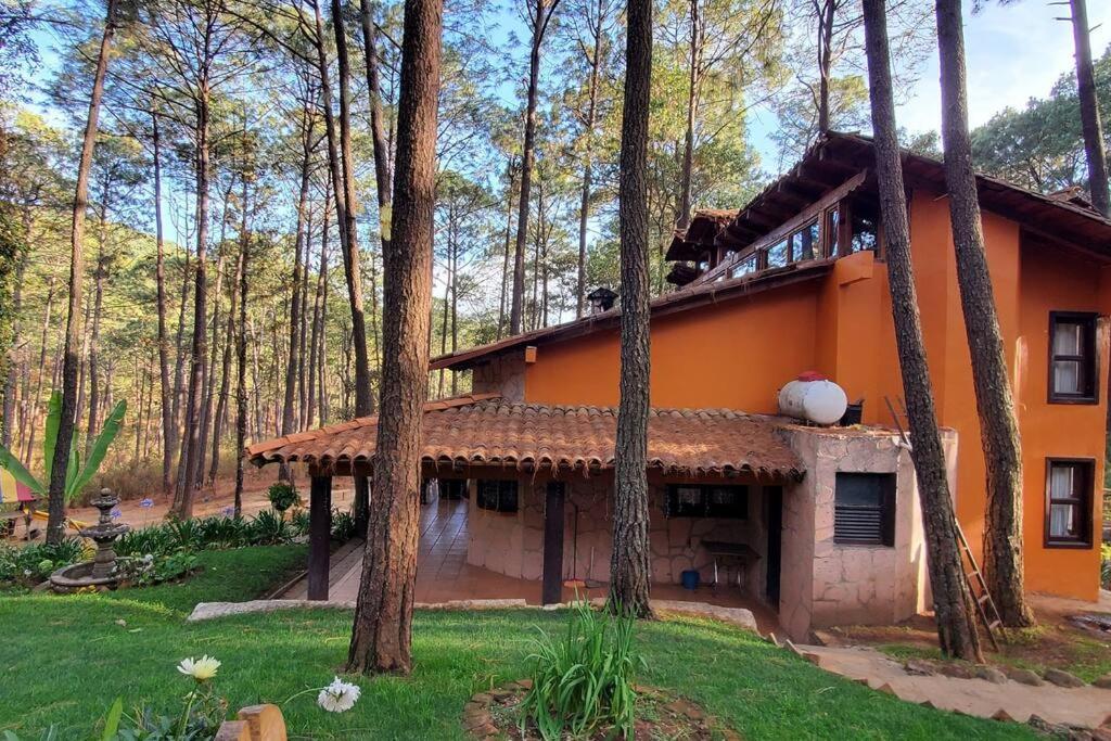 Cabana Rustica A 1Km De Cascada Mazamitla Bagian luar foto