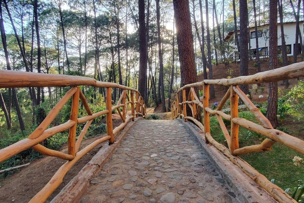 Cabana Rustica A 1Km De Cascada Mazamitla Bagian luar foto