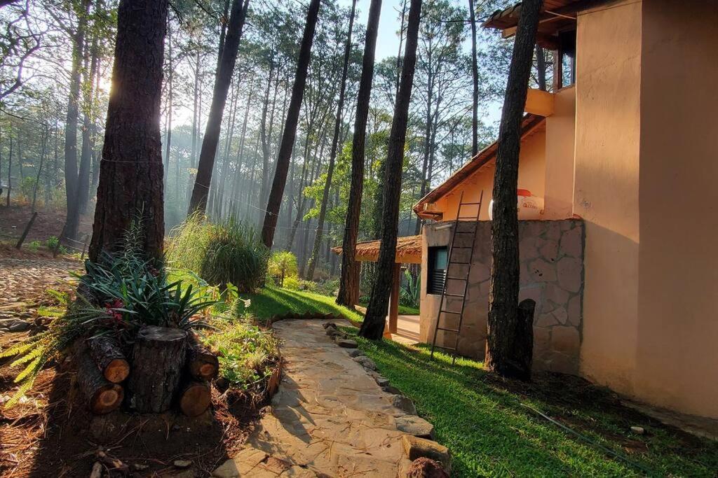 Cabana Rustica A 1Km De Cascada Mazamitla Bagian luar foto
