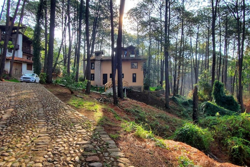 Cabana Rustica A 1Km De Cascada Mazamitla Bagian luar foto