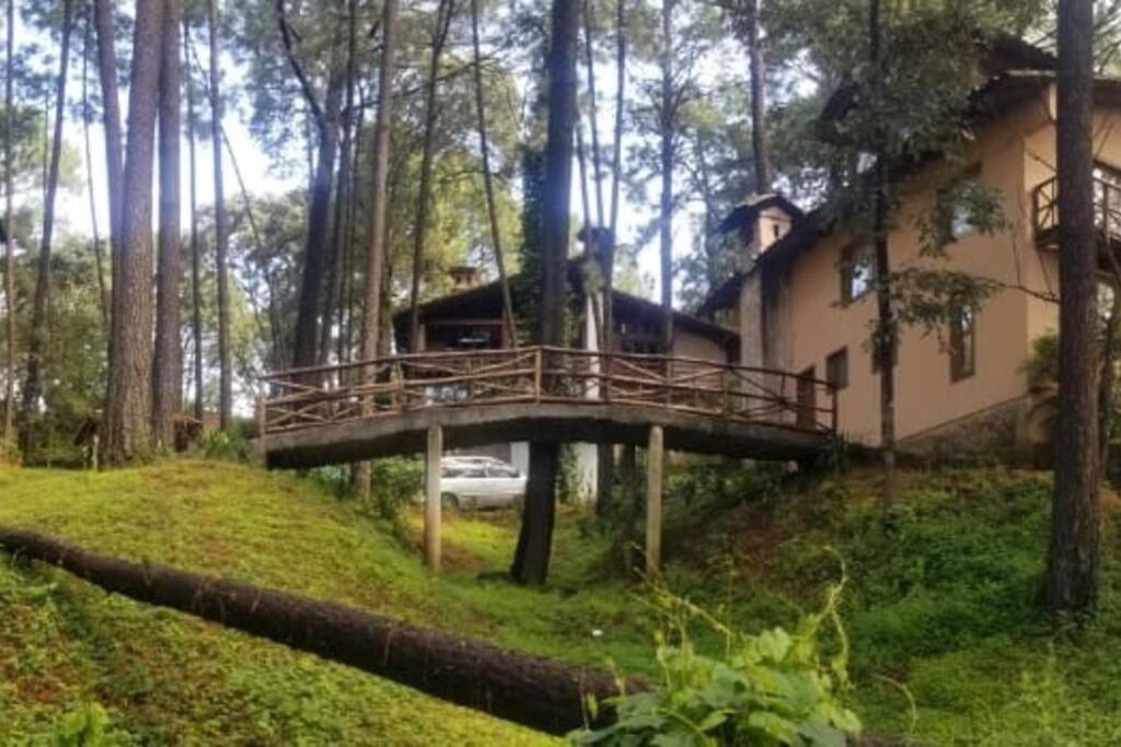 Cabana Rustica A 1Km De Cascada Mazamitla Bagian luar foto